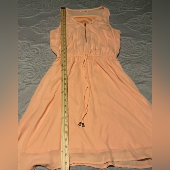 Maurices Orange Sleeveless Scoop Neck Mini Sundress - Picture 6 of 9
